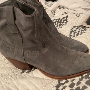Dolce Vita Grey Suede Boots